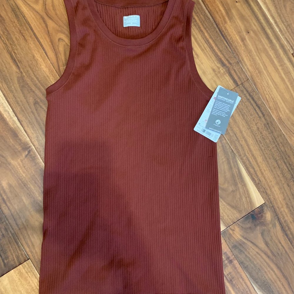 ATHLETA RENEW RIBBED REGULAR TANK